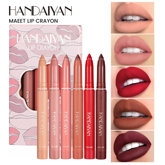 Handaiyan Lip Crayon – قلم روج كريمي مات سهل الاستخدام