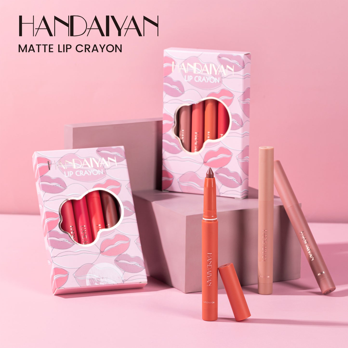 Handaiyan Lip Crayon – قلم روج كريمي مات سهل الاستخدام